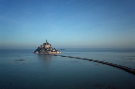 Grande marée au Mont Saint Michel